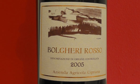 Bolgheri Rosso 2005