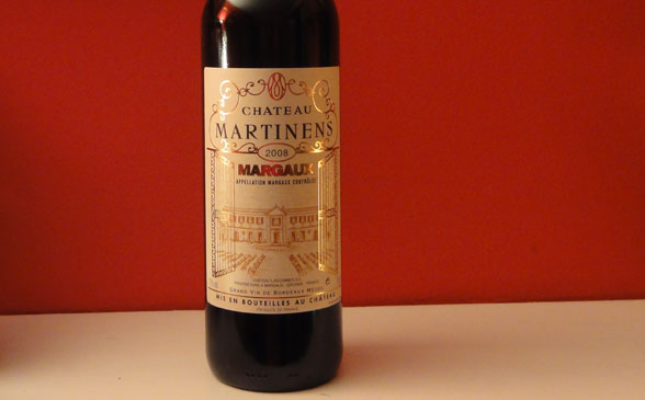 Read more about the article Chateau Martinens 2008 Margaux